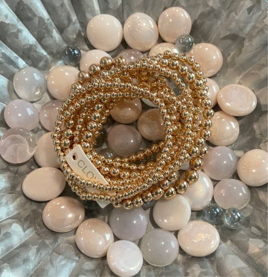 10 Ball Beaded Bracelet