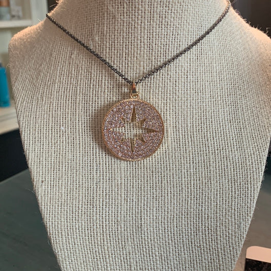 Shooting star necklace