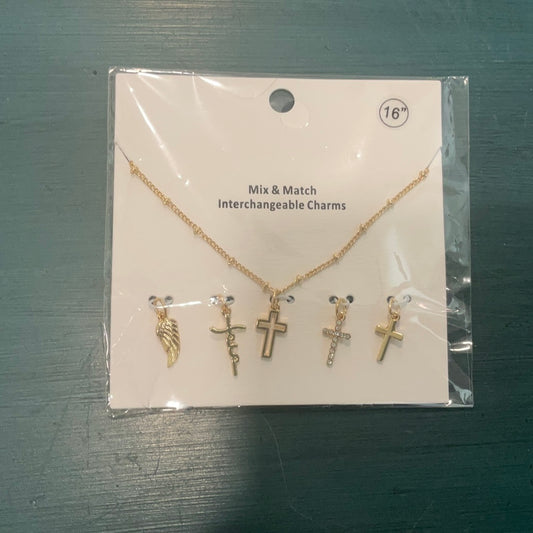 Mix and match charm necklace