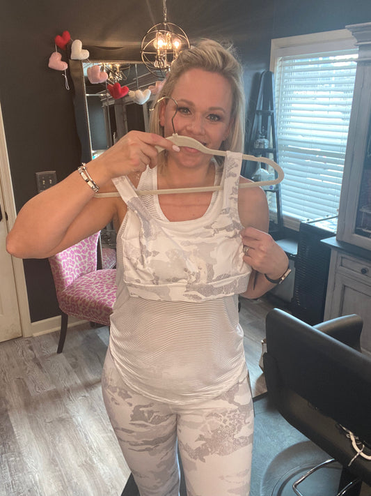 Ice Camo Sports Bra